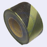 Black and Yellow Barrier Tape